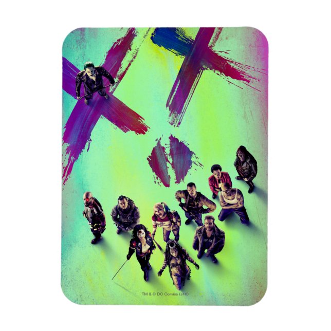 Suicide Squad | Group Poster Magnet (Vertical)
