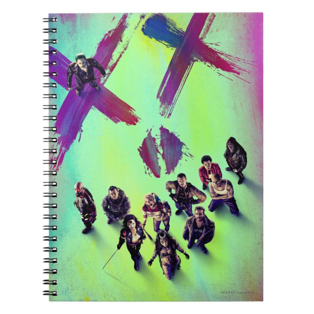 Suicide Squad | Group Poster Notebook (Front)