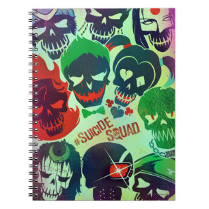 Suicide Squad Group Toss Notebook