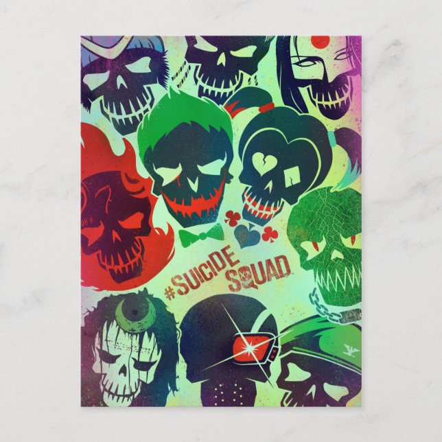 Suicide Squad | Group Toss Postcard (Front)