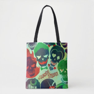 Suicide Squad Group Toss Tote Bag