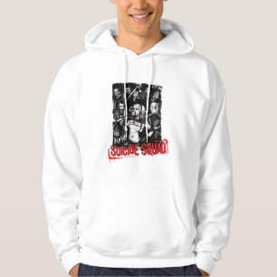 Suicide Squad   Grunge Group Photo Hoodie