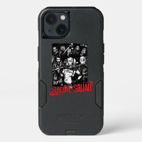 Suicide Squad  Grunge Group Photo iPhone 13 Case