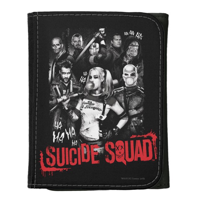 Suicide Squad | Grunge Group Photo Wallet (Front Vertical)
