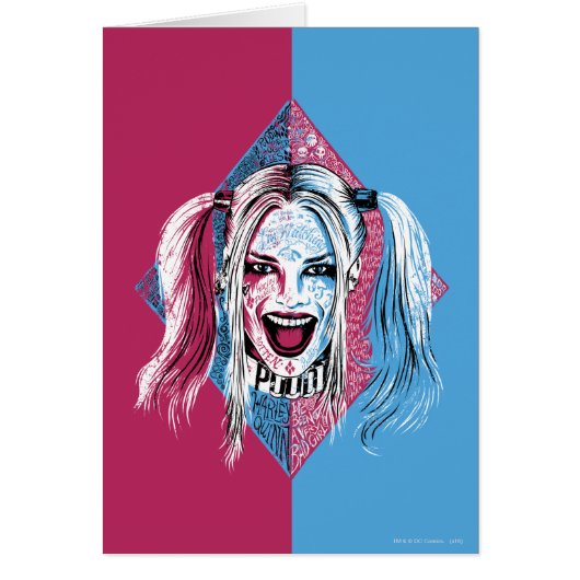Suicide Squad | Harley Laugh Cards (Front)