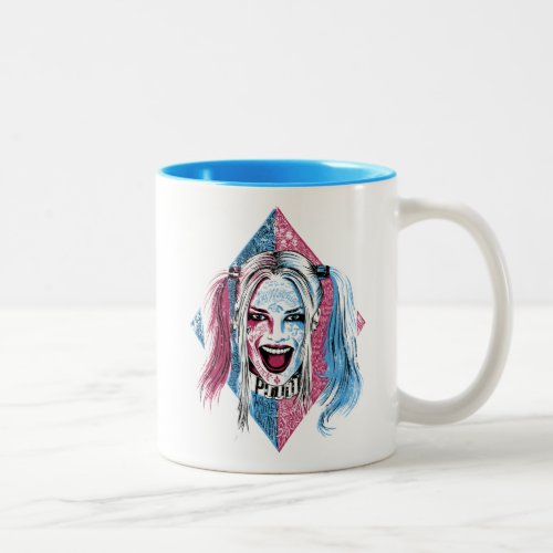 Suicide Squad  Harley Laugh Two_Tone Coffee Mug