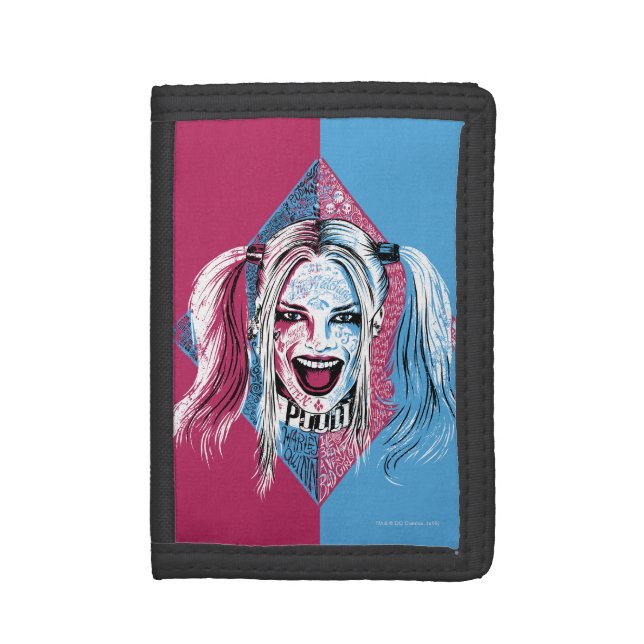 Suicide Squad | Harley Laugh Wallet (Front Vertical)