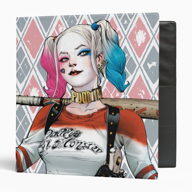 Suicide Squad | Harley Quinn 3 Ring Binder (Front/Inside)