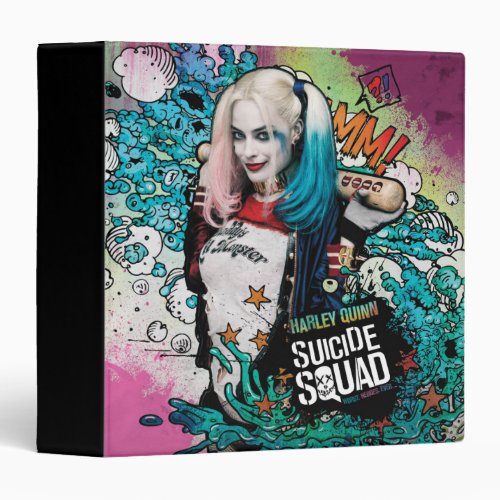 Suicide Squad  Harley Quinn Character Graffiti Binder