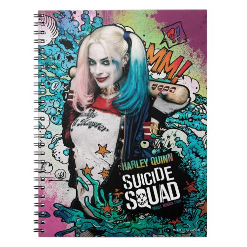 Suicide Squad  Harley Quinn Character Graffiti Notebook