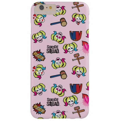 Suicide Squad  Harley Quinn Emoji Pattern Barely There iPhone 6 Plus Case