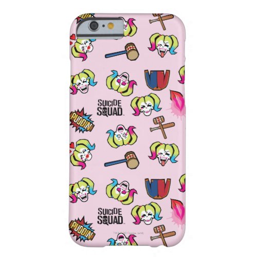 Suicide Squad  Harley Quinn Emoji Pattern Barely There iPhone 6 Case
