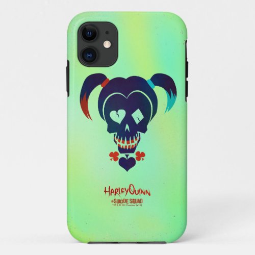 Suicide Squad  Harley Quinn Head Icon iPhone 11 Case