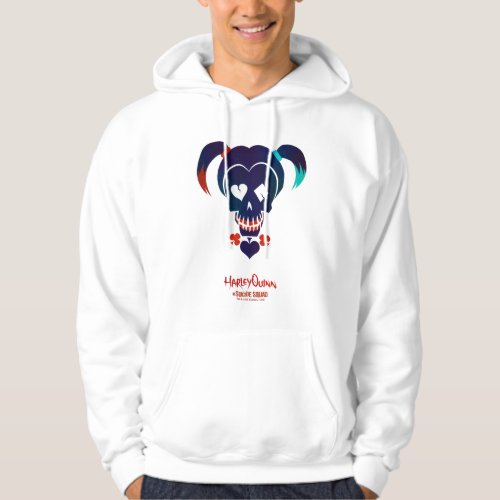 Suicide Squad  Harley Quinn Head Icon Hoodie