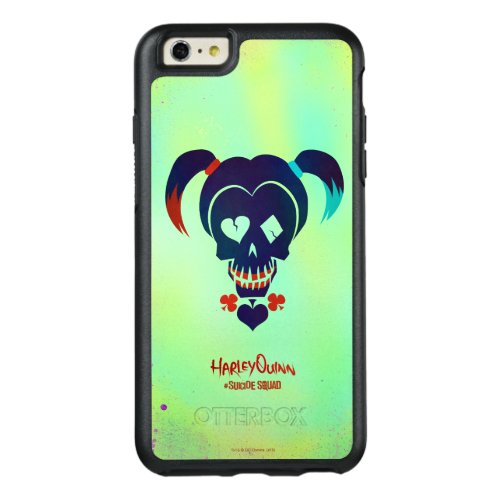 Suicide Squad  Harley Quinn Head Icon OtterBox iPhone 66s Plus Case