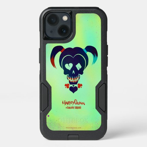 Suicide Squad  Harley Quinn Head Icon iPhone 13 Case