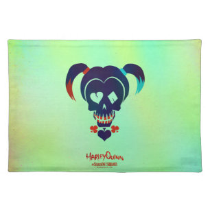 Suicide Squad   Harley Quinn Head Icon Placemat