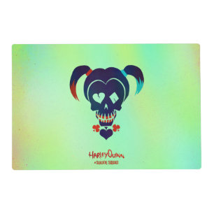 Suicide Squad   Harley Quinn Head Icon Placemat