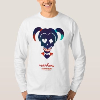 Suicide Squad | Harley Quinn Head Icon T-shirt by suicidesquad at Zazzle