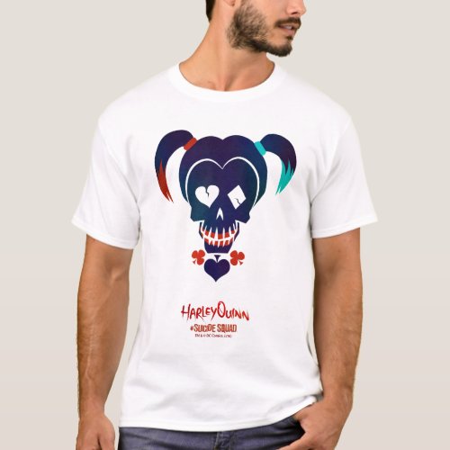 Suicide Squad  Harley Quinn Head Icon T_Shirt