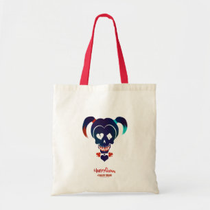 Suicide Squad   Harley Quinn Head Icon Tote Bag