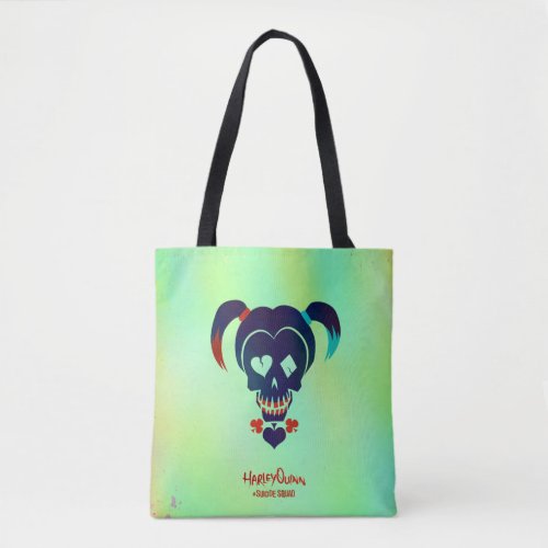 Suicide Squad  Harley Quinn Head Icon Tote Bag