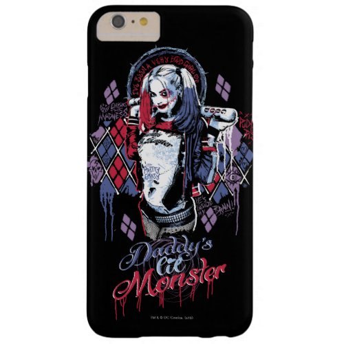 Suicide Squad  Harley Quinn Inked Graffiti Barely There iPhone 6 Plus Case