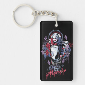 Suicide Squad | Harley Quinn Inked Graffiti Keychain