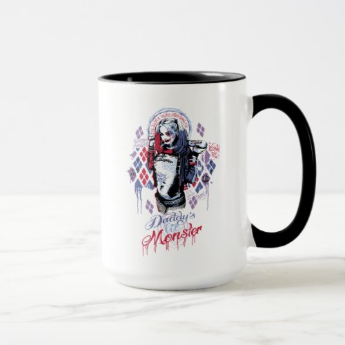 Suicide Squad  Harley Quinn Inked Graffiti Mug