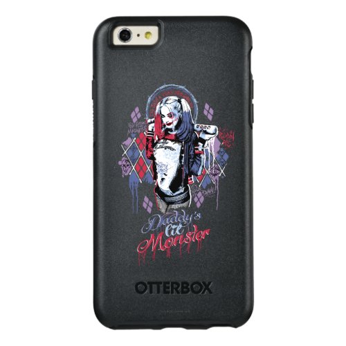 Suicide Squad  Harley Quinn Inked Graffiti OtterBox iPhone 66s Plus Case