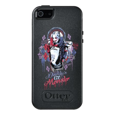 Suicide Squad | Harley Quinn Inked Graffiti Otterbox Iphone 5/5s/se Ca