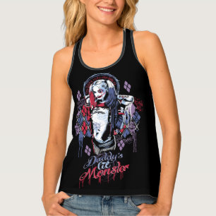 Suicide Squad Harley Quinn Inked Graffiti Tank Top