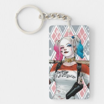 Suicide Squad | Harley Quinn Keychain by suicidesquad at Zazzle
