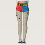 Suicide Squad | Harley Quinn Leggings<br><div class="desc">Check out this pair of Harley Quinn leggings inspired by the Suicide Squad movie. Click customize to place or remove the belt and change the background color for a different skin tone!</div>