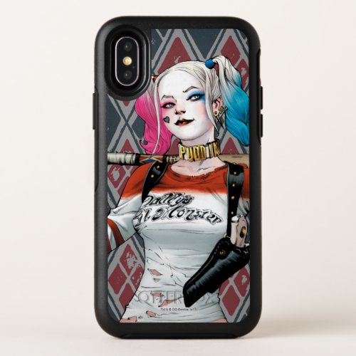 Suicide Squad  Harley Quinn OtterBox Symmetry iPhone X Case