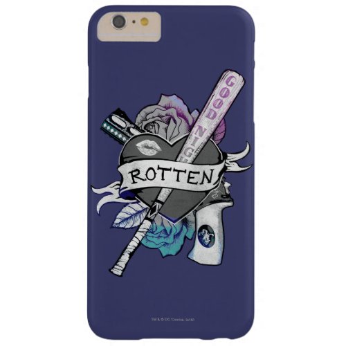 Suicide Squad  Harley Quinn Rotten Tattoo Art Barely There iPhone 6 Plus Case