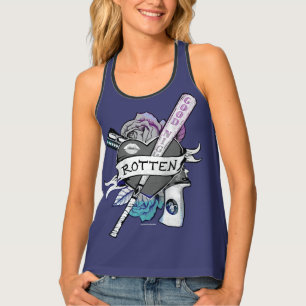 Suicide Squad Harley Quinn "Rotten" Tattoo Art Tank Top