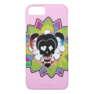 Suicide Squad   Harley Quinn Skull Tattoo Art iPhone 8/7 Case