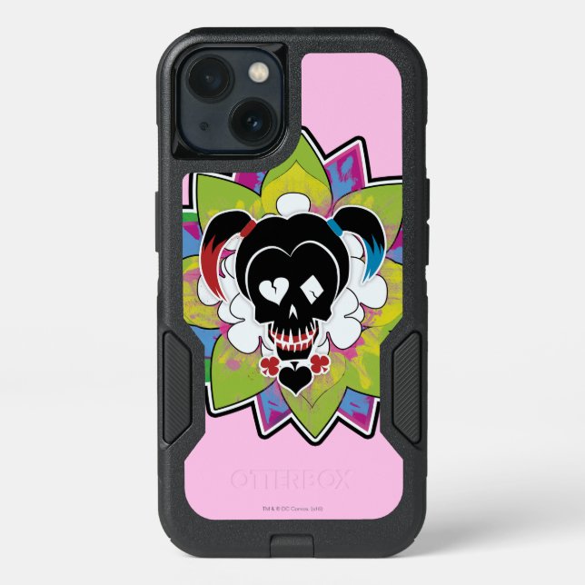 Suicide Squad | Harley Quinn Skull Tattoo Art Otterbox iPhone Case (Back)