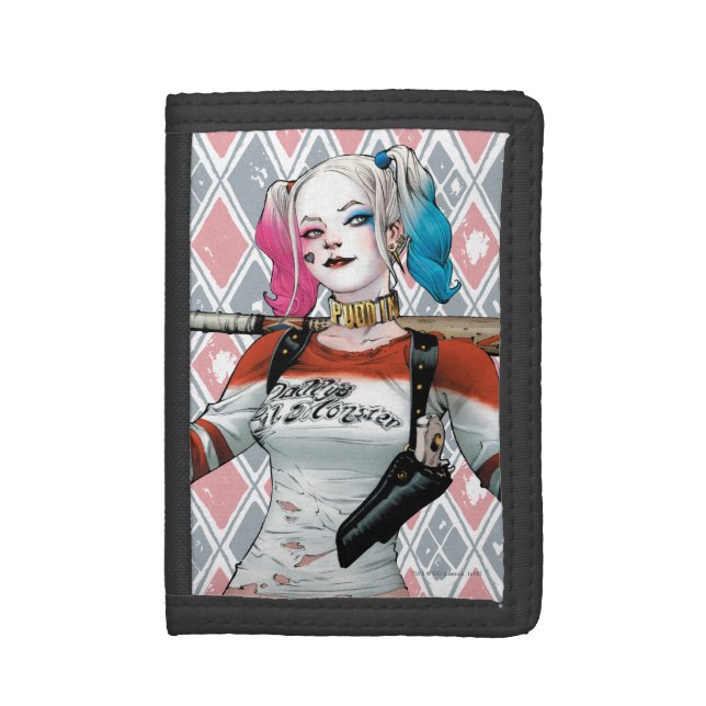 Suicide Squad | Harley Quinn Trifold Wallet (Front Vertical)