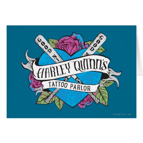 Suicide Squad  Harley Quinns Tattoo Parlor Heart