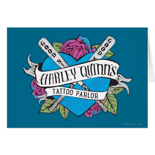 Suicide Squad | Harley Quinn's Tattoo Parlor Heart (Front Horizontal)