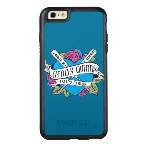 Suicide Squad  Harley Quinns Tattoo Parlor Heart OtterBox iPhone 66s Plus Case