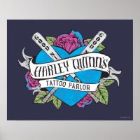 Suicide Squad | Harley Quinn's Tattoo Parlor Heart