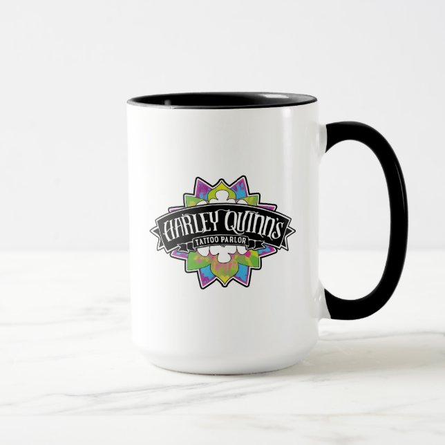 Suicide Squad | Harley Quinn's Tattoo Parlor Lotus Mug (Right)