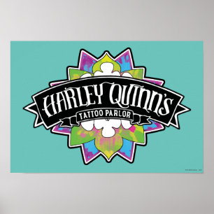 Suicide Squad   Harley Quinn's Tattoo Parlor Lotus Poster