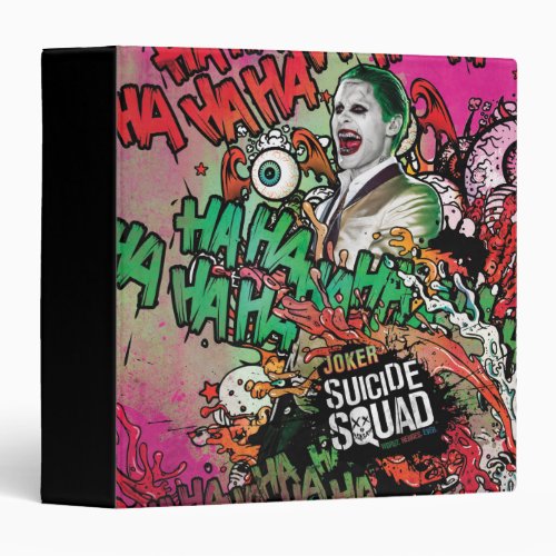 Suicide Squad  Joker Character Graffiti Binder