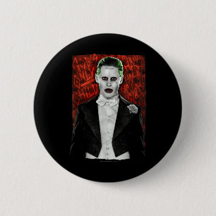 Suicide Squad Joker Dressed To Kill  Button