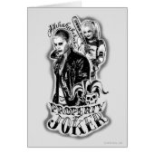 Suicide Squad | Joker & Harley Airbrush Tattoo (Front)