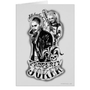 Suicide Squad   Joker & Harley Airbrush Tattoo